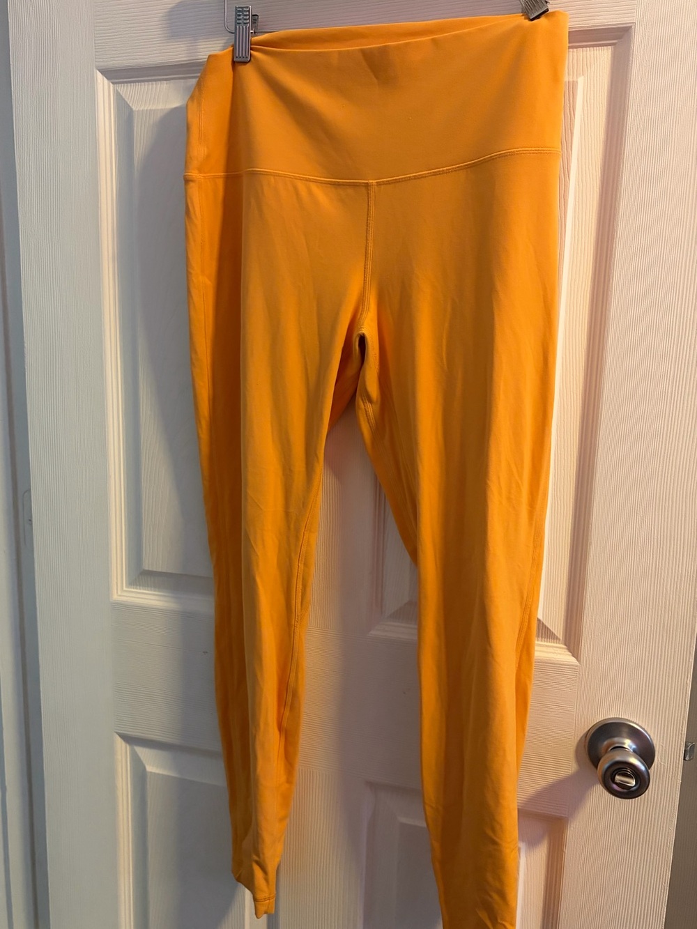 Lululemon Bright Yellow/gold High-Rise women’s leggings size 12
